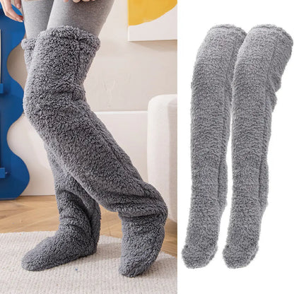 Women's Fluffy Leg Warmer Socks