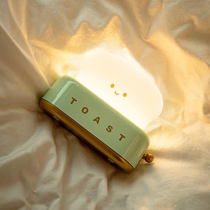 Cute Bread Toast LED Night Light