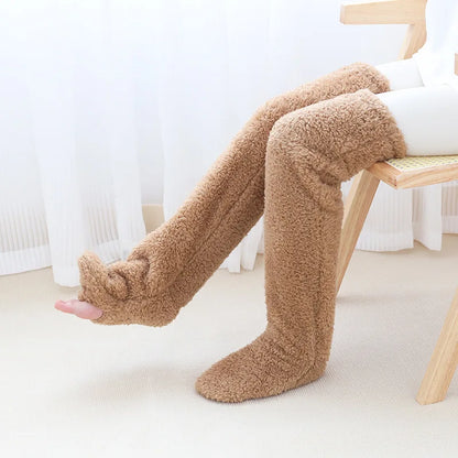 Women's Fluffy Leg Warmer Socks