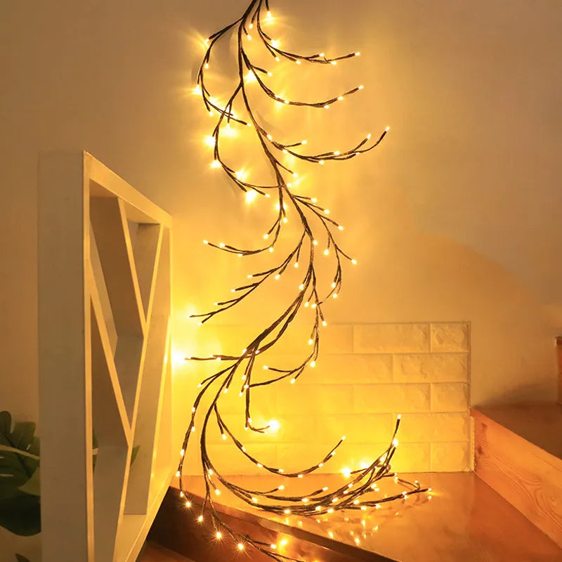 Willow Vine Wall Light - 144 LEDs with Remote Control